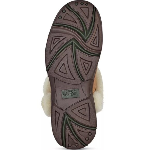 UGG® Women's Sunburst Mini Shearling Booties - Picture 6 of 7